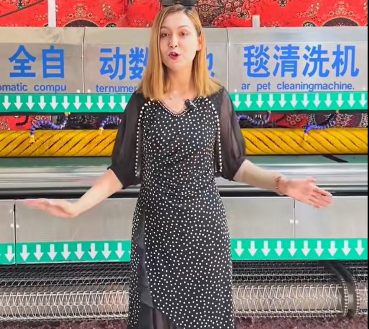 Projet d'usine de nettoyage de tapis au Kazakhstan