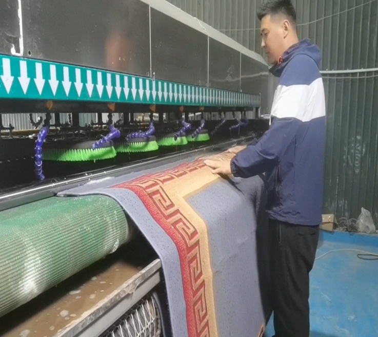 Projet d'usine de nettoyage de tapis au Kazakhstan