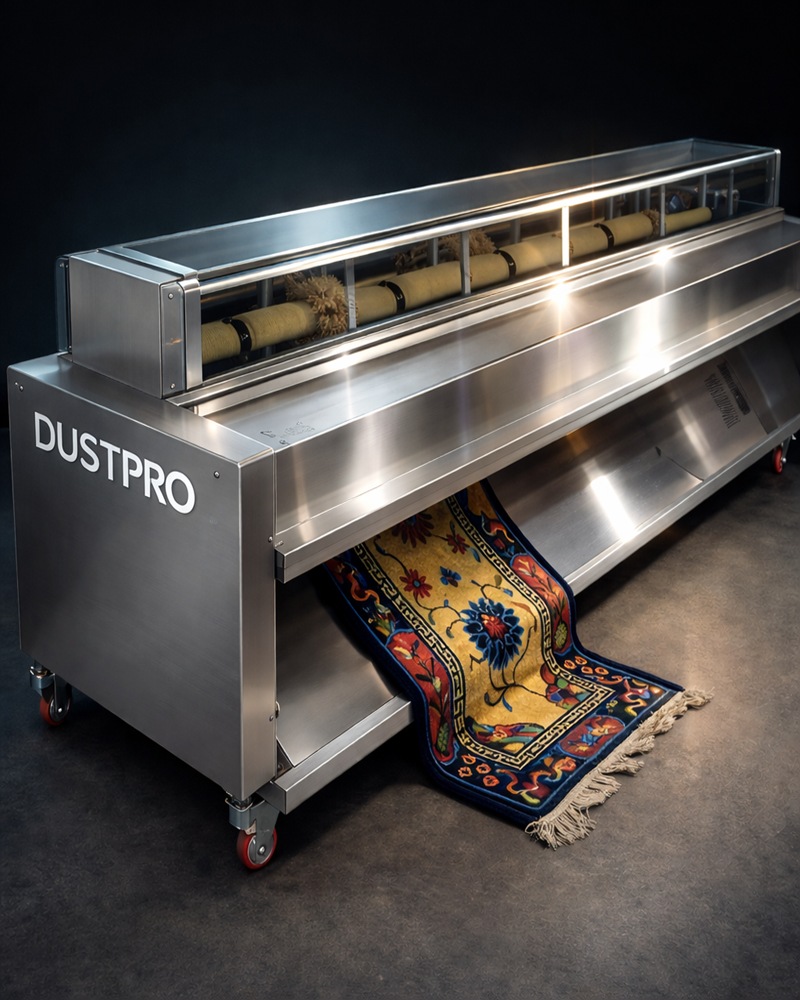 DUSTPRO Nouvelle machine à dépoussiérer les tapis entièrement automatique